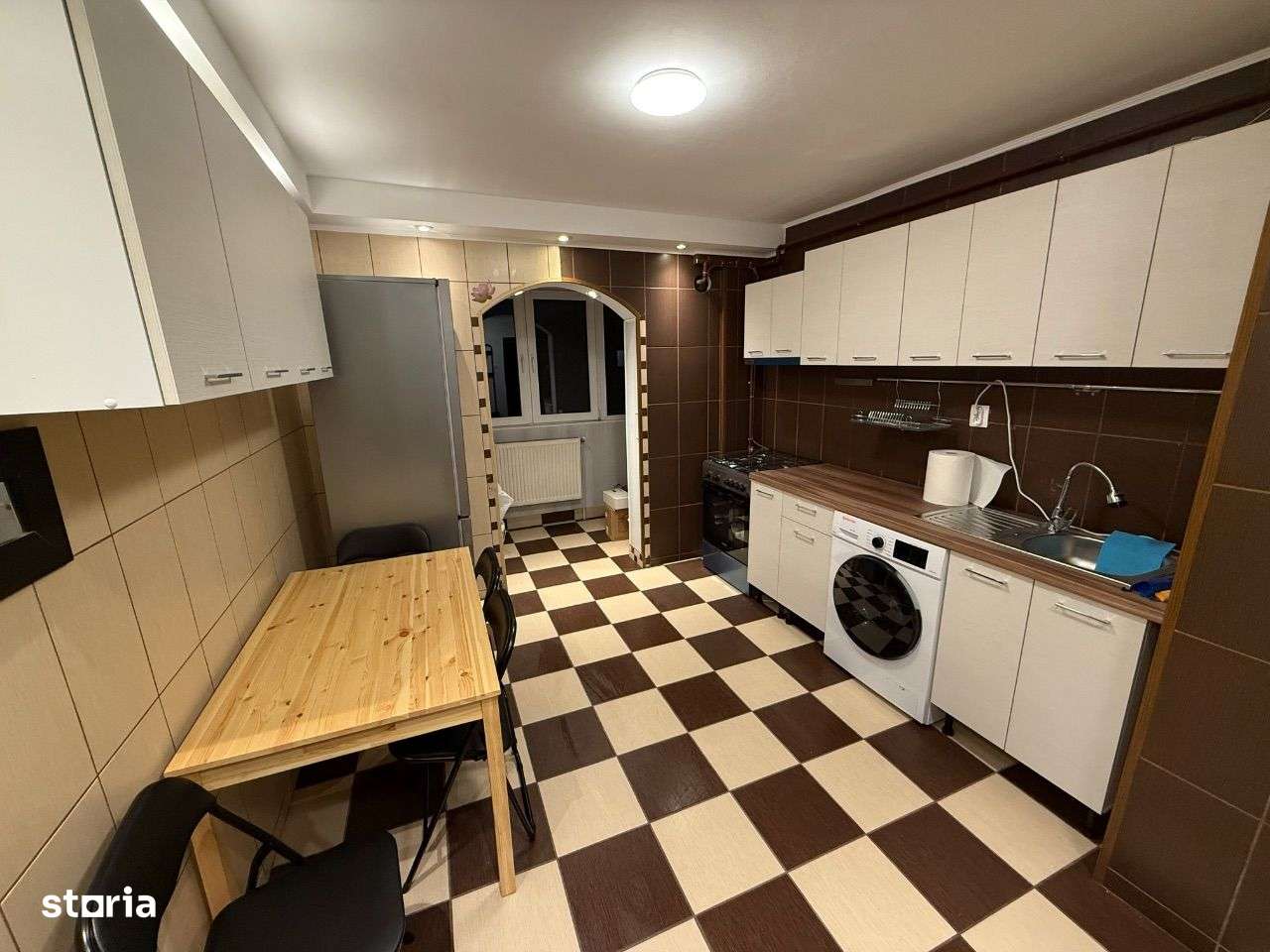 2 camere Militari Veteranilor, decomandat, mobilat nou, bloc 1981 - Imagine principală: 3/10