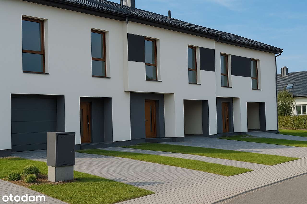 Nowoczesny dom z garażem i ogrodem przy Chojnowskim Parku-2