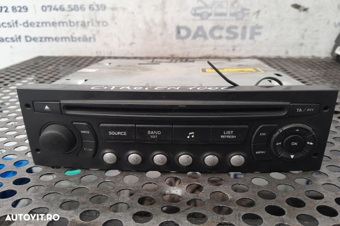 Radio cd Citroen C4 1  [din 2004 pana  2008] Hatchback 5-usi 1.4 MT (88 hp) - 3