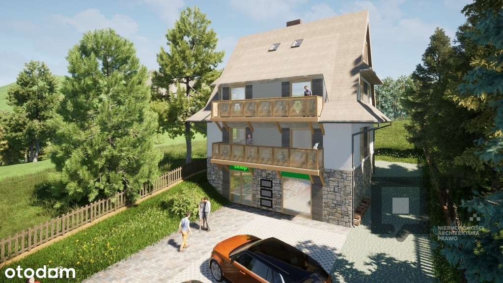 Dom - 7 apartamentów + lokal na wynajem-0