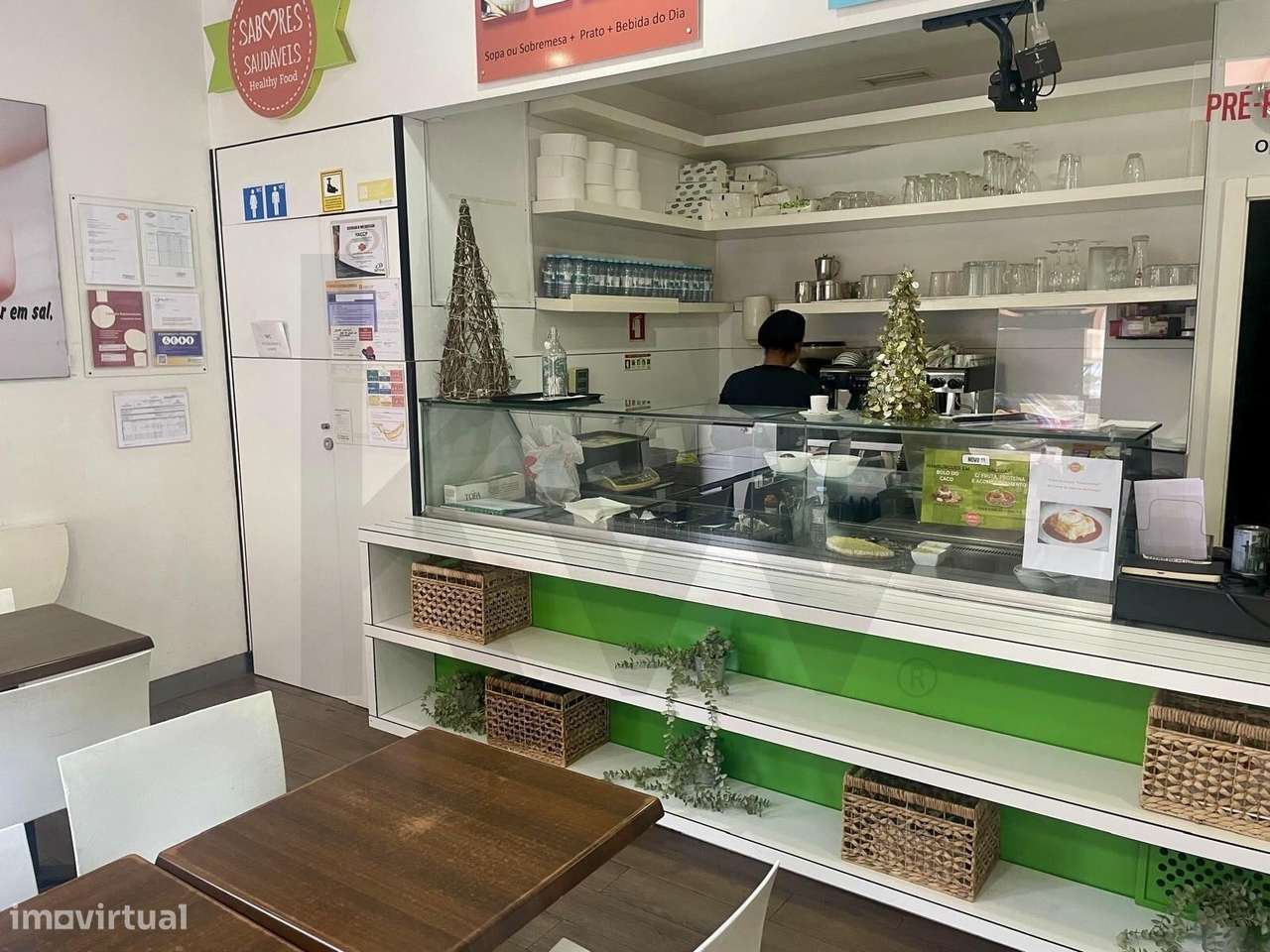 Trespasse de Restaurante comida Saudável perto da Avenida Columbano Bo - Grande imagem: 2/4