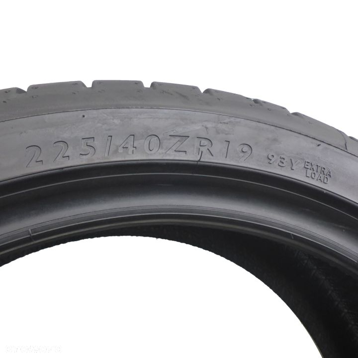 4 x DUNLOP 225/40 ZR19 93Y XL Sport Maxx RT Lato 2021 Jak Nowe - 6