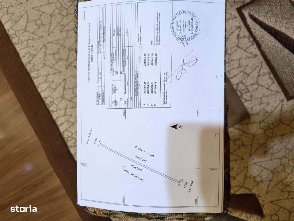 Teren Intravilan | Domnesti | Forma Ideala | Potrivit constructii - Imagine principală: 5/5
