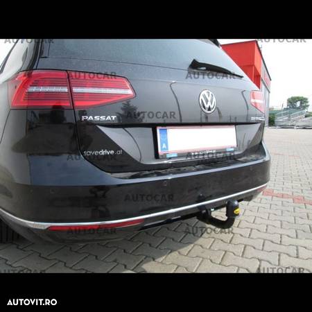 Carlig de remorcare pentru Volkswagen PASSAT VIII - 4 -usi., Combi  sistem demontabil automat - vertical - din 11.2014/- - 6