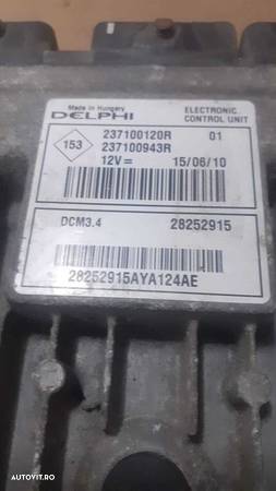 Calculator ECU motor  Renault Megane 3 cod 237100120R - 1