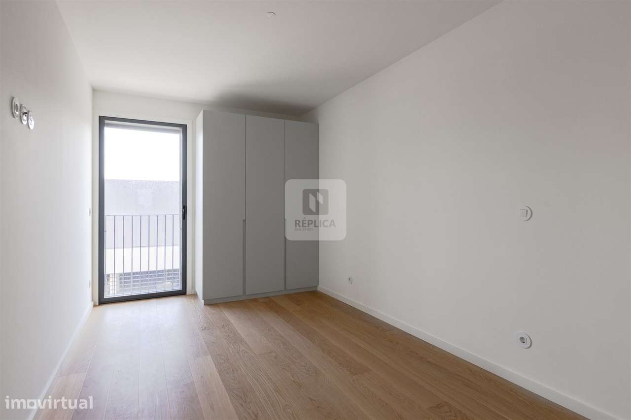 T3 com Varanda Vistas Mar Canidelo | T3 Gaia | Apartamento Le Parc-17