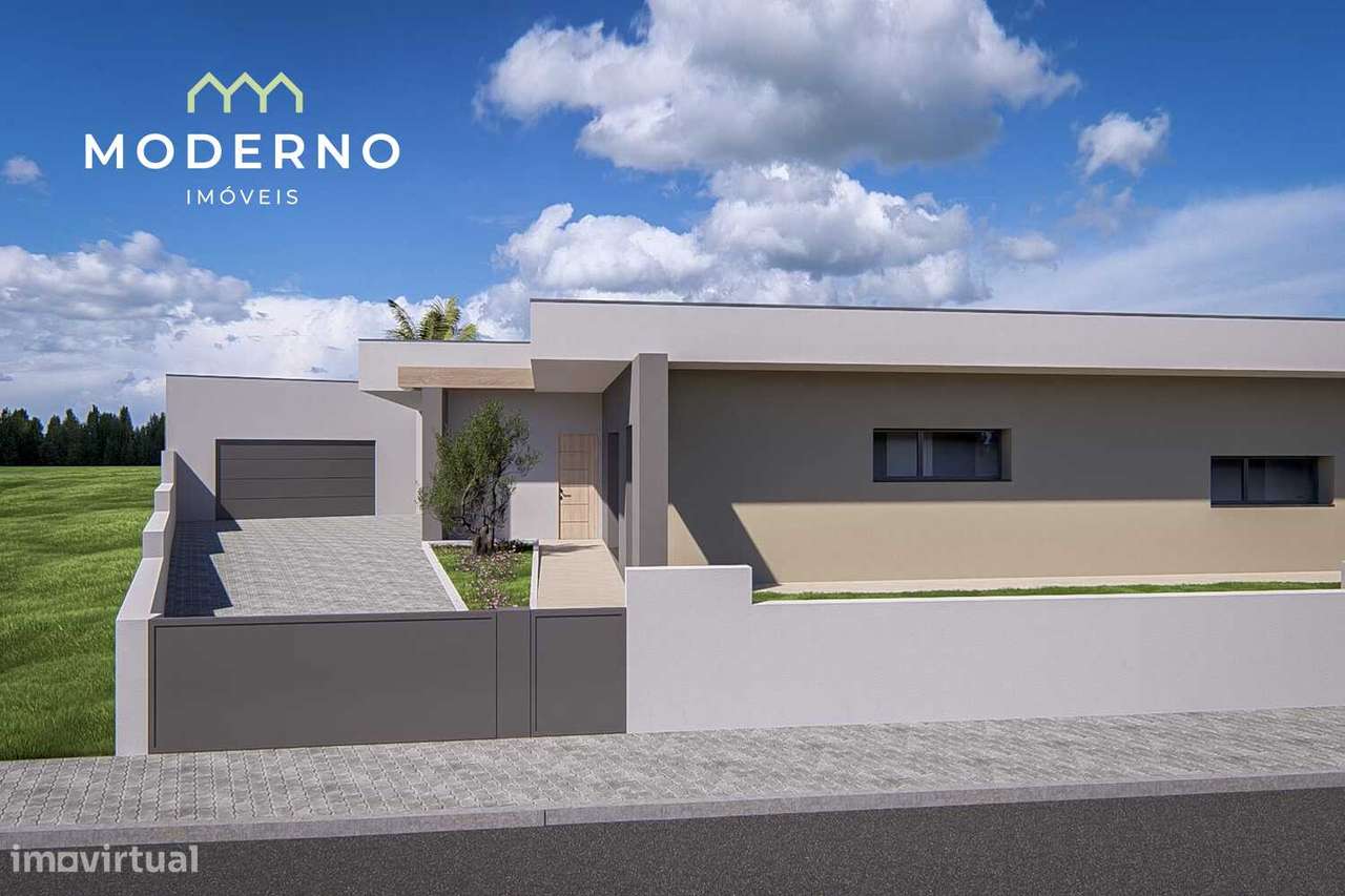 Moradia Térrea T4 com piscina (nova, em construção)-6