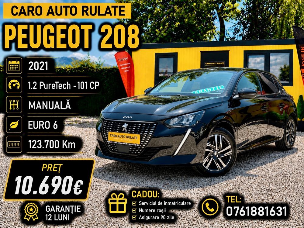 Peugeot 208 II [2019 - Prezent] PureTech 100 Allure Pack 2021