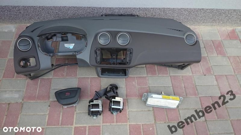 SEAT IBIZA 6J deska konsola poduszki airbag AM5 - 1