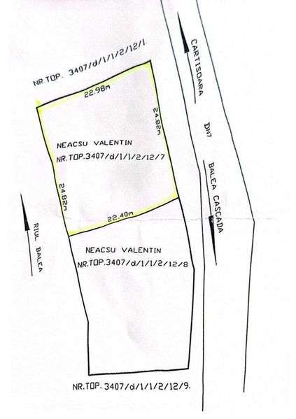 Teren Inravilan Unicat Pe Malul Raului Balea - Imagine principală: 3/6