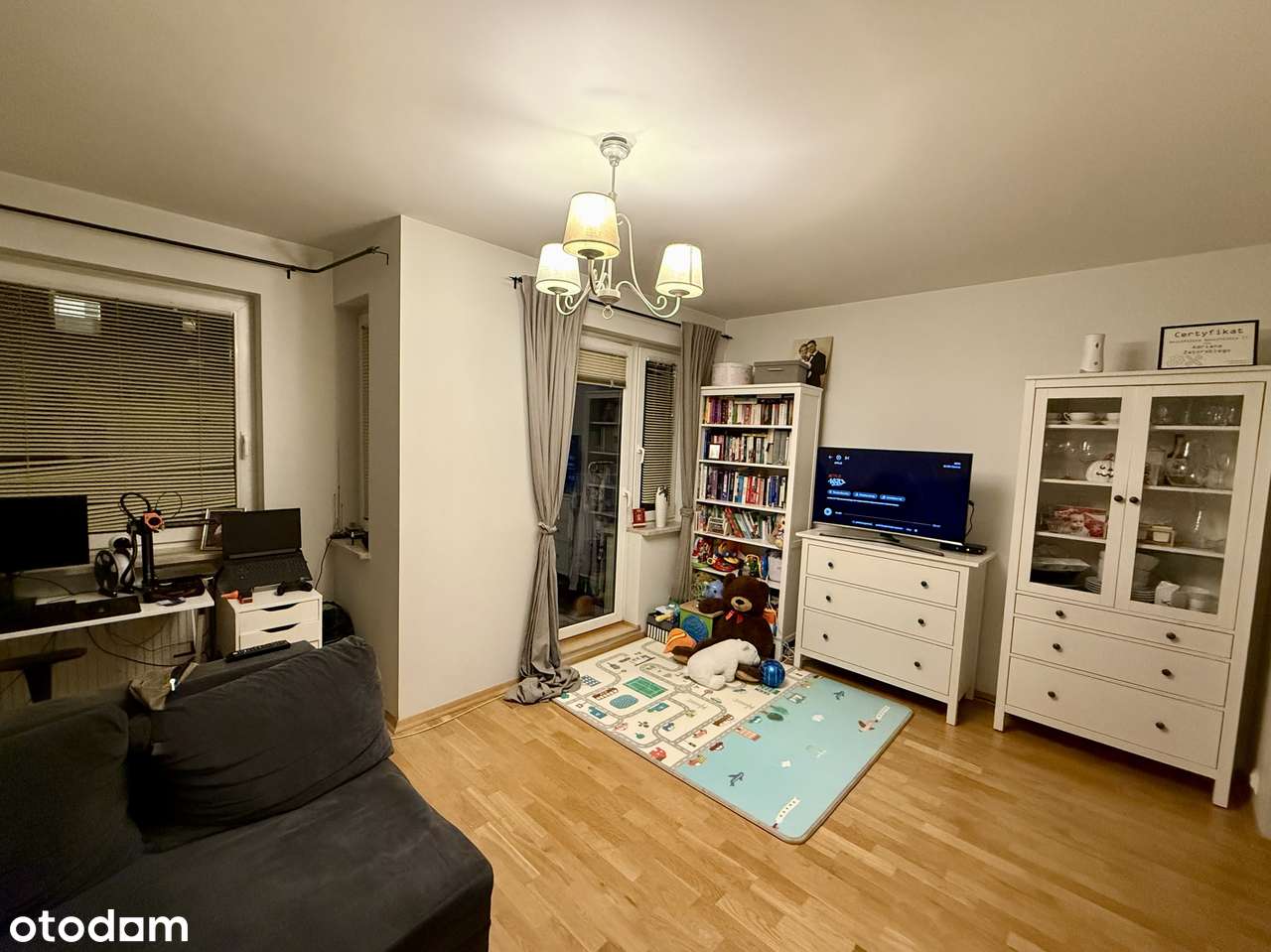 Dwupokojowe mieszkanie z dwoma balkonami! Gotowe do zamieszkania! - Pełny obrazek: 3/11