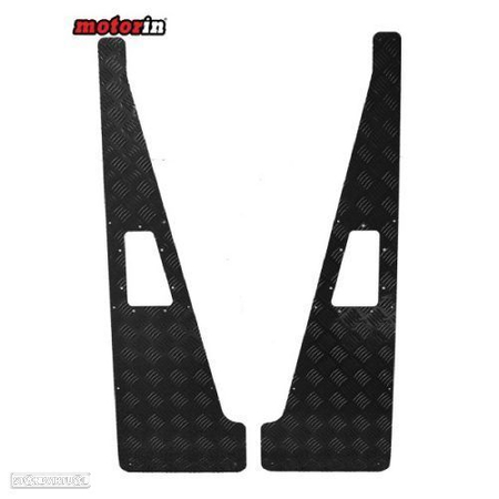 Kit Proteções Alumínio 2 mm Raptor 4×4 Defender 90 - Alumínio Preto - 3