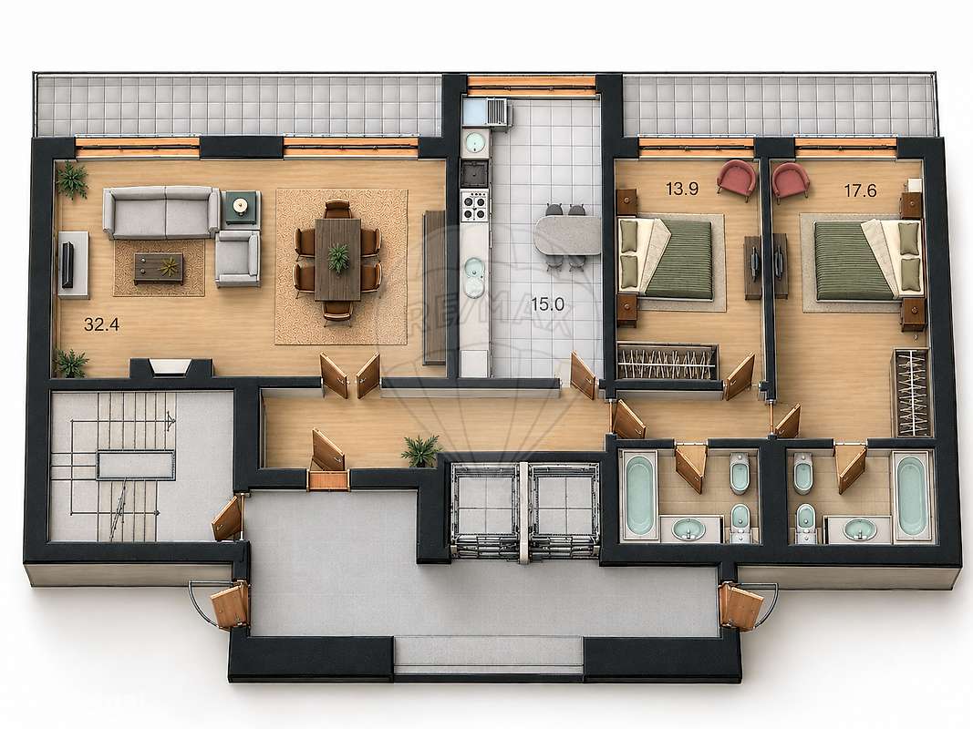 Apartamento T2 para venda-28