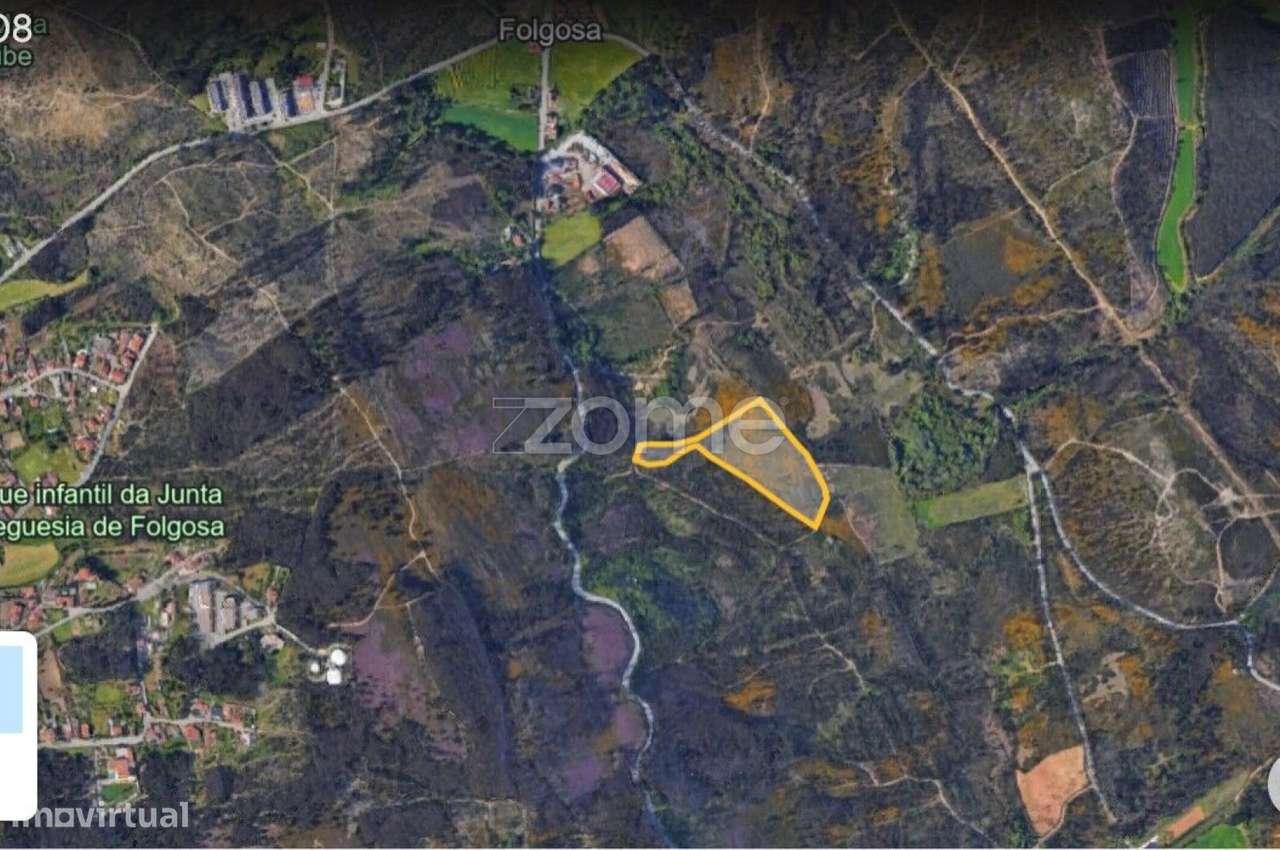 Terreno Rústico com Cultura de Mata Mista, Folgosa, Maia - Grande imagem: 3/22