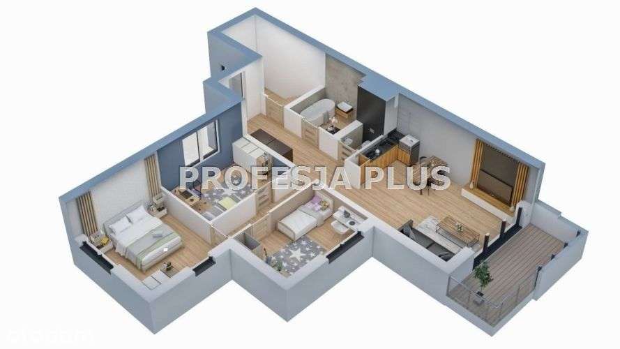 Przestronne mieszkania 2,8 M wysokości | Taras-2