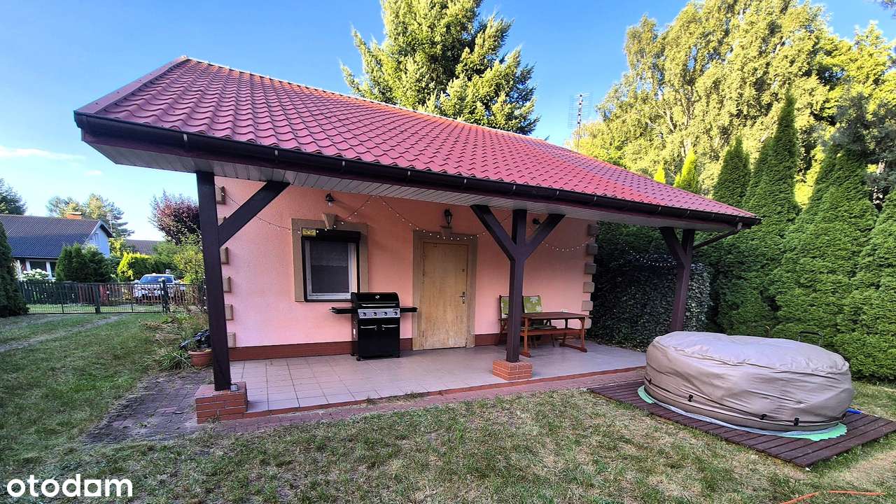 Całoroczna działka ROD Piast w Imielnie – dom 70m² w otoczeniu zieleni - Pełny obrazek: 4/10