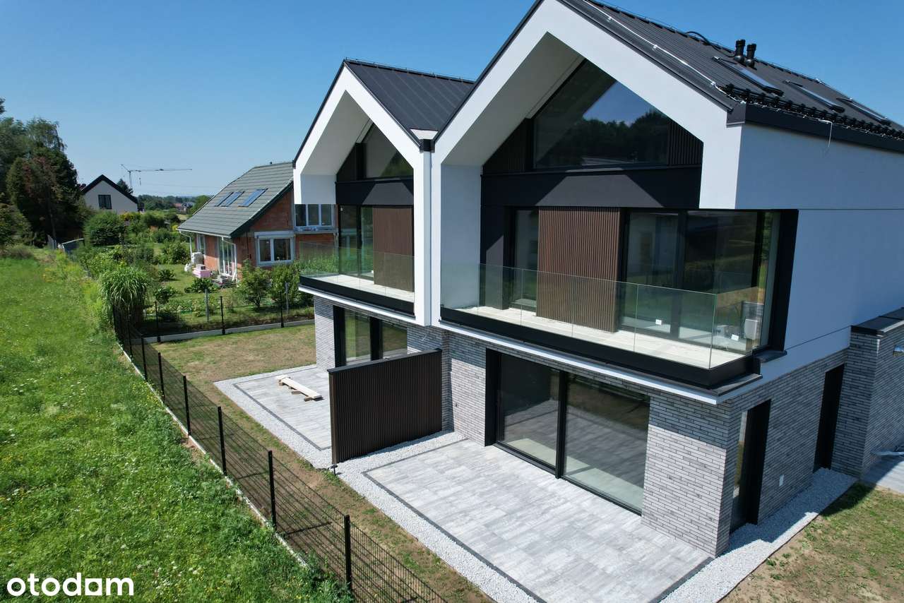 Dom z garażem w okolicy lasu, 300 m2 ogródka, dużo przestrzeni