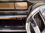 VW T5 LIFT 10- ATRAPA GRILL ORYGINALNA CARAVELLE MULTIVAN CZARNA CHROMY - 5