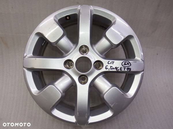 FELGA CITROEN CACTUS 6,5x16 ET19 4x108 OEM - 1