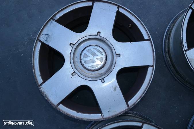 Conjunto de jantes 15 VAG 15'' 5x100 Volkswagen, seat, skoda, audi - 2