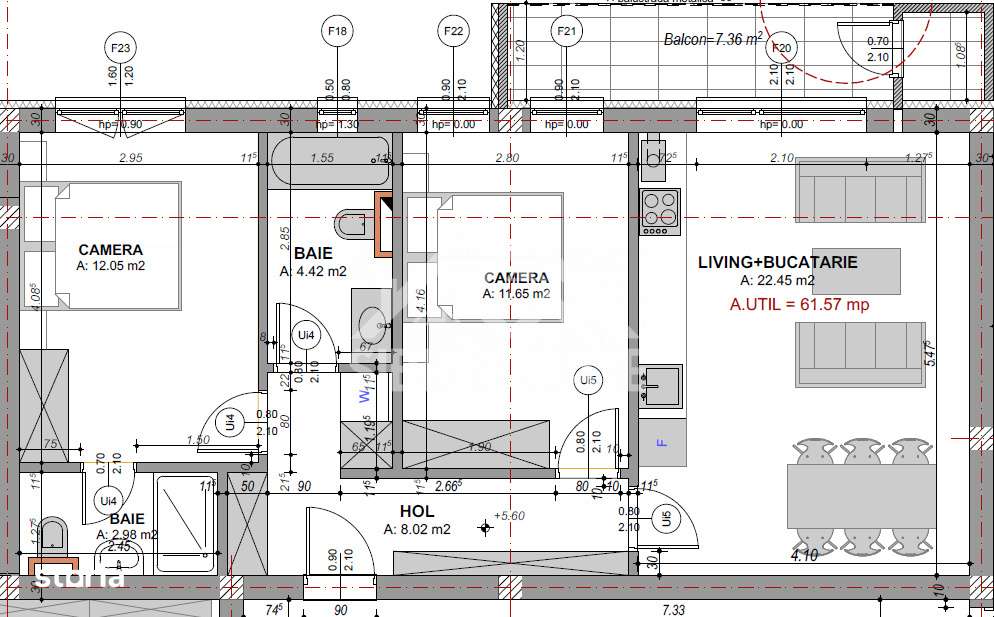 Apartament cu 3 camere , in zona Doamna Stanca - Imagine principală: 2/2