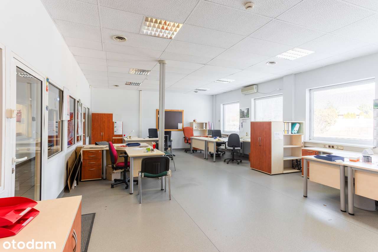 Kompleks 2 hal magazynowych i produkcyjnych z biurami i parkingiem-6