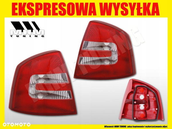 Lampa tyl na Skoda Octavia II 2 1z 2004- Tour L - 2