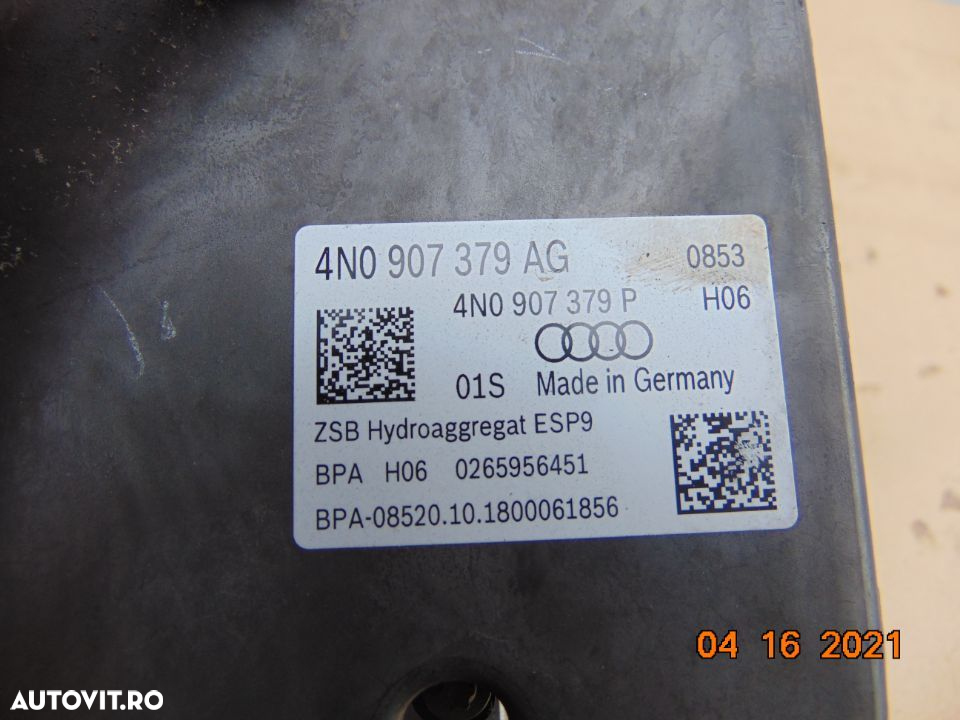 Modul ABS Audi a6 C8 4K Ecu calculator ABS audi A7 a8 D5 - 2