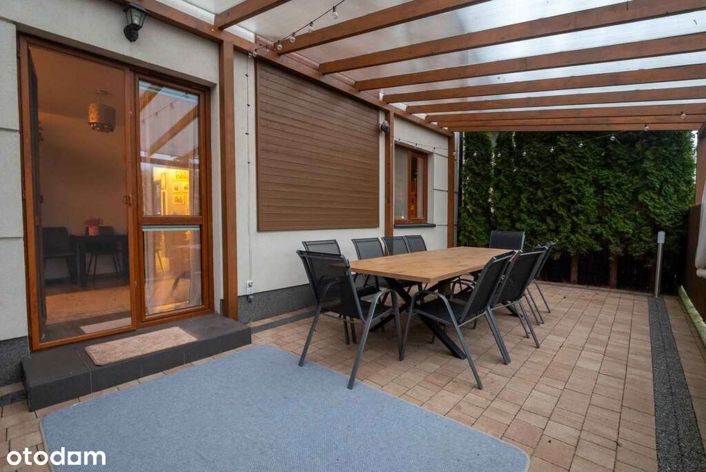 3 pok. z dużym tarasem i działką w centrum Marek-2