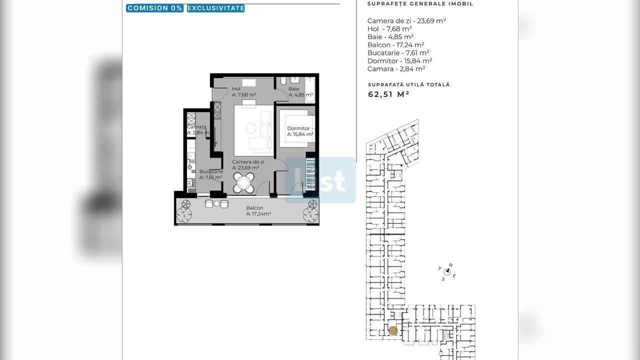 Apartament de vanzare in cartierul Sopor
