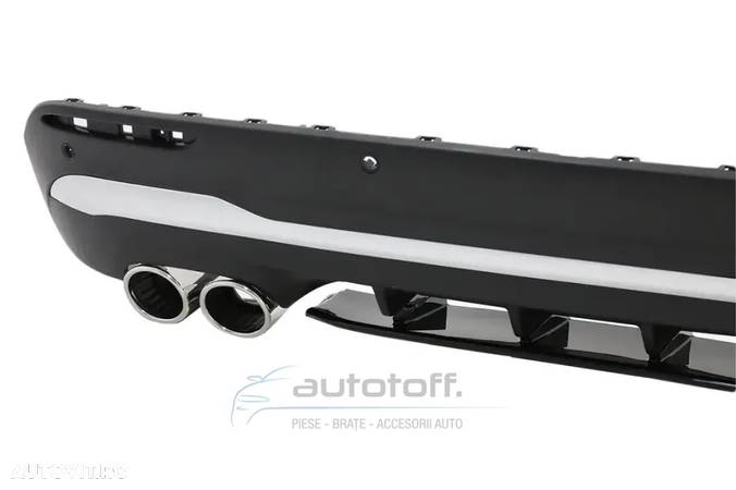 Difuzor bara spate compatibil cu Mercedes GLA H247 X157 (2020+) AERO 45S Design - 3