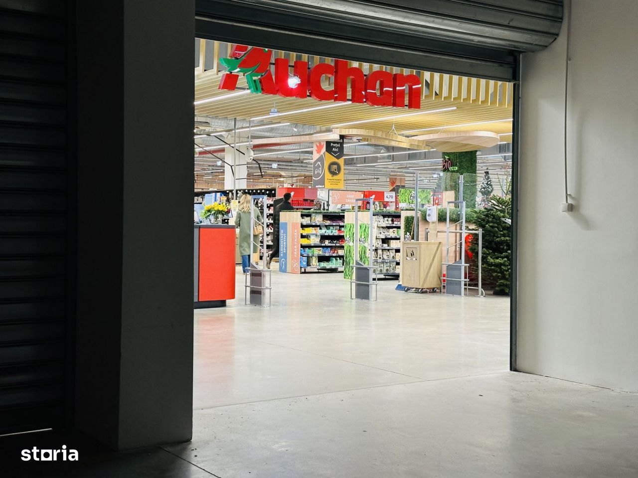 Auchan Buziasului | Spatiu Comercial 80 mp - Acces din interior | 0%