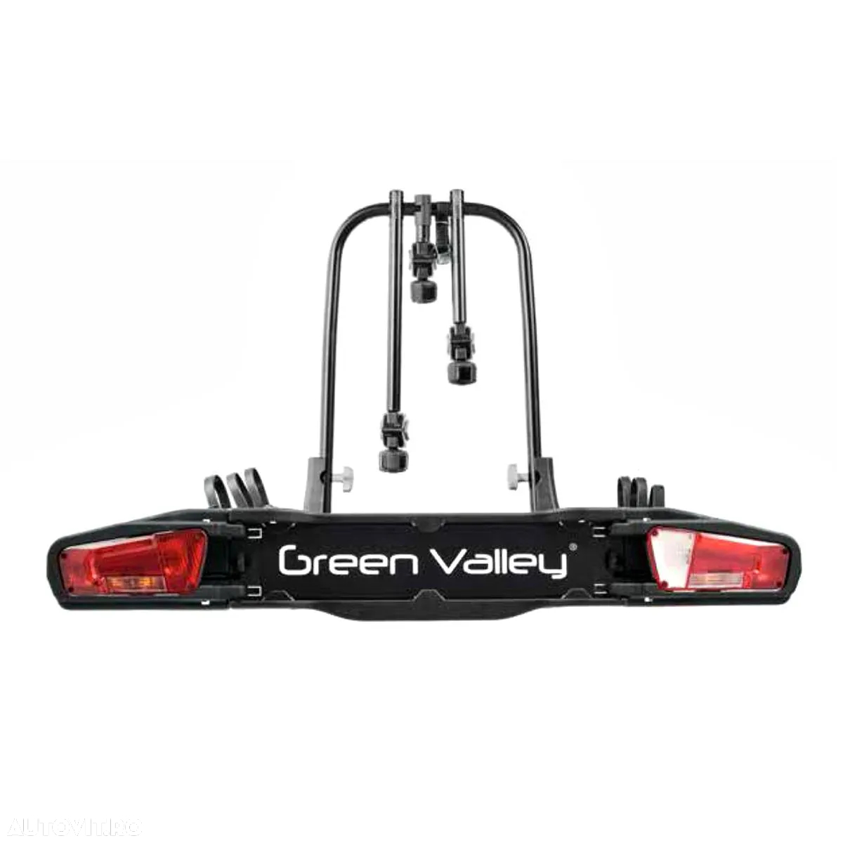 Suport bicicleta Green Valley Discovery 160514-3 cu prindere pe carligul de remorcare, 3 biciclete, Negru_Nou_Pret importator, emitem Factura & Garantie - 3