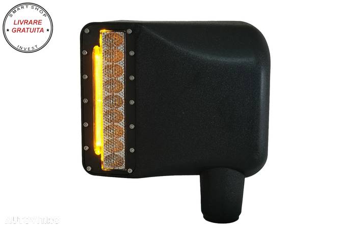 Capace Oglinzi LED cu Semnalizare compatibile cu Jeep Wrangler JK Rubicon (2007-20- livrare gratuita - 2