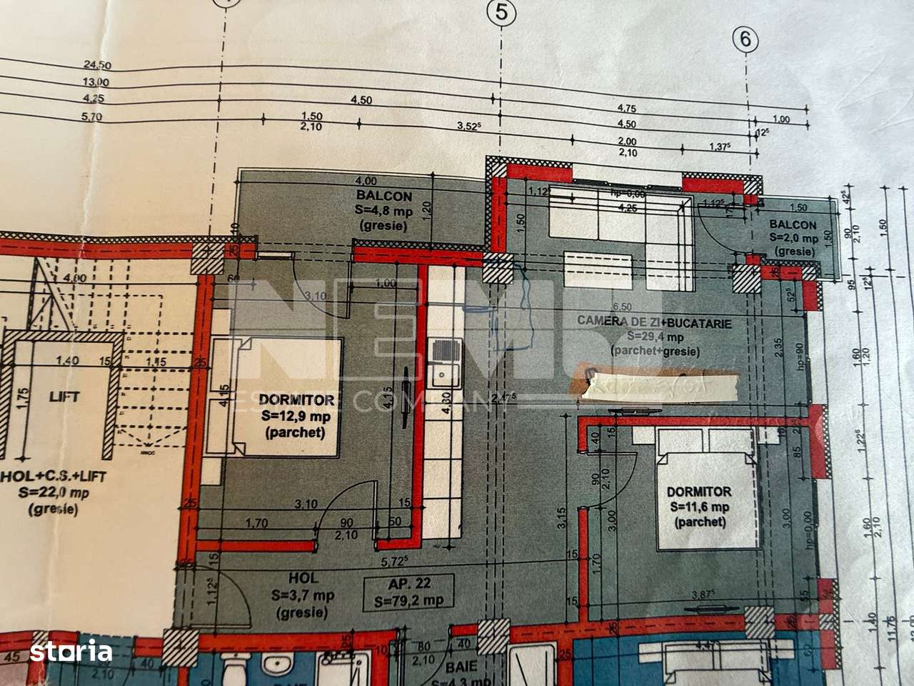 APARTAMENT NOU | 79,2MP | 114.000 EURO | 3 CAMERE | - Imagine principală: 5/10