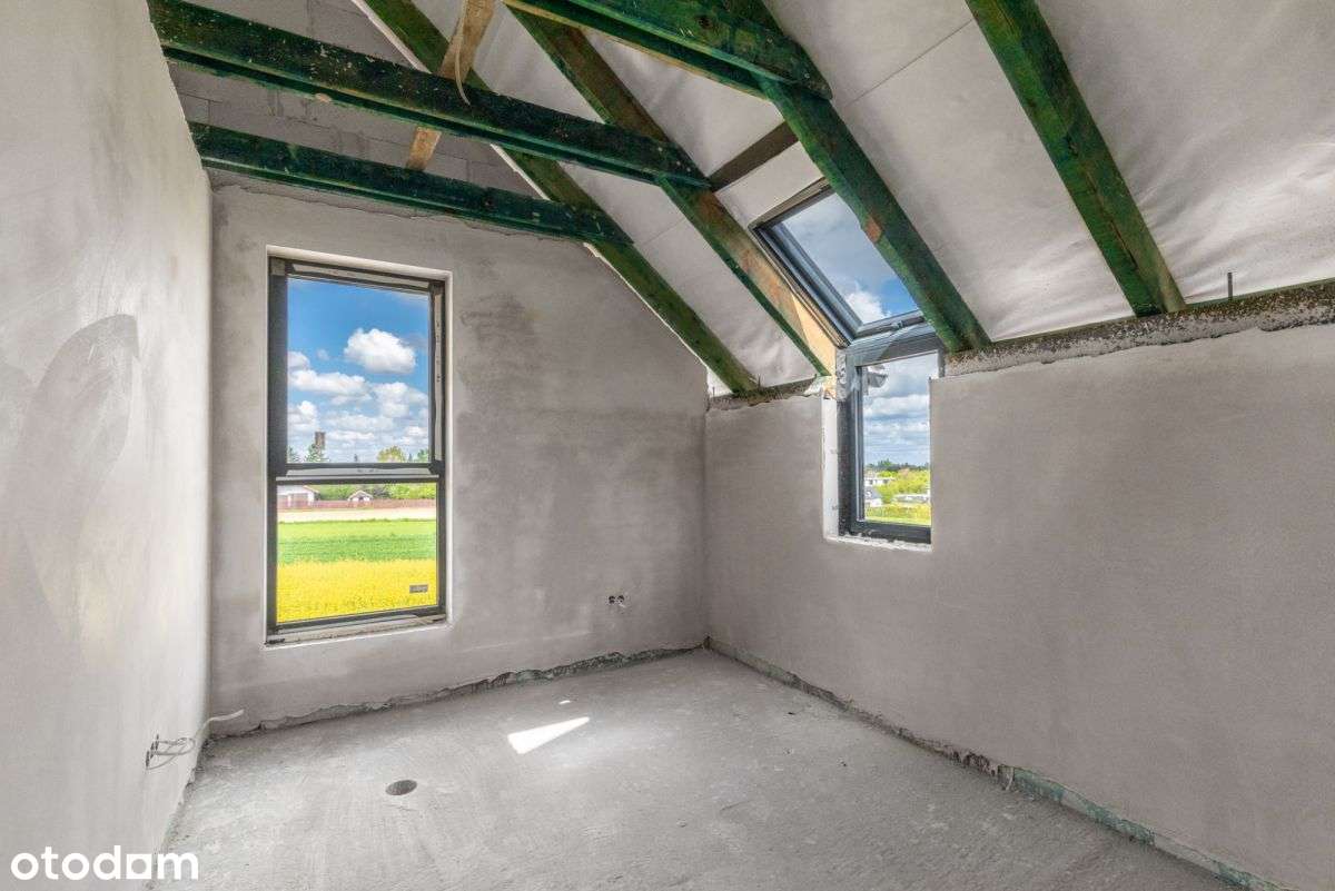 Nowoczesny bliźniak na obrzeżach miasta-9