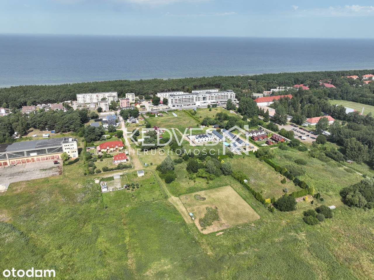 Działka w Rogowie - 400m od plaży - MPZP-13