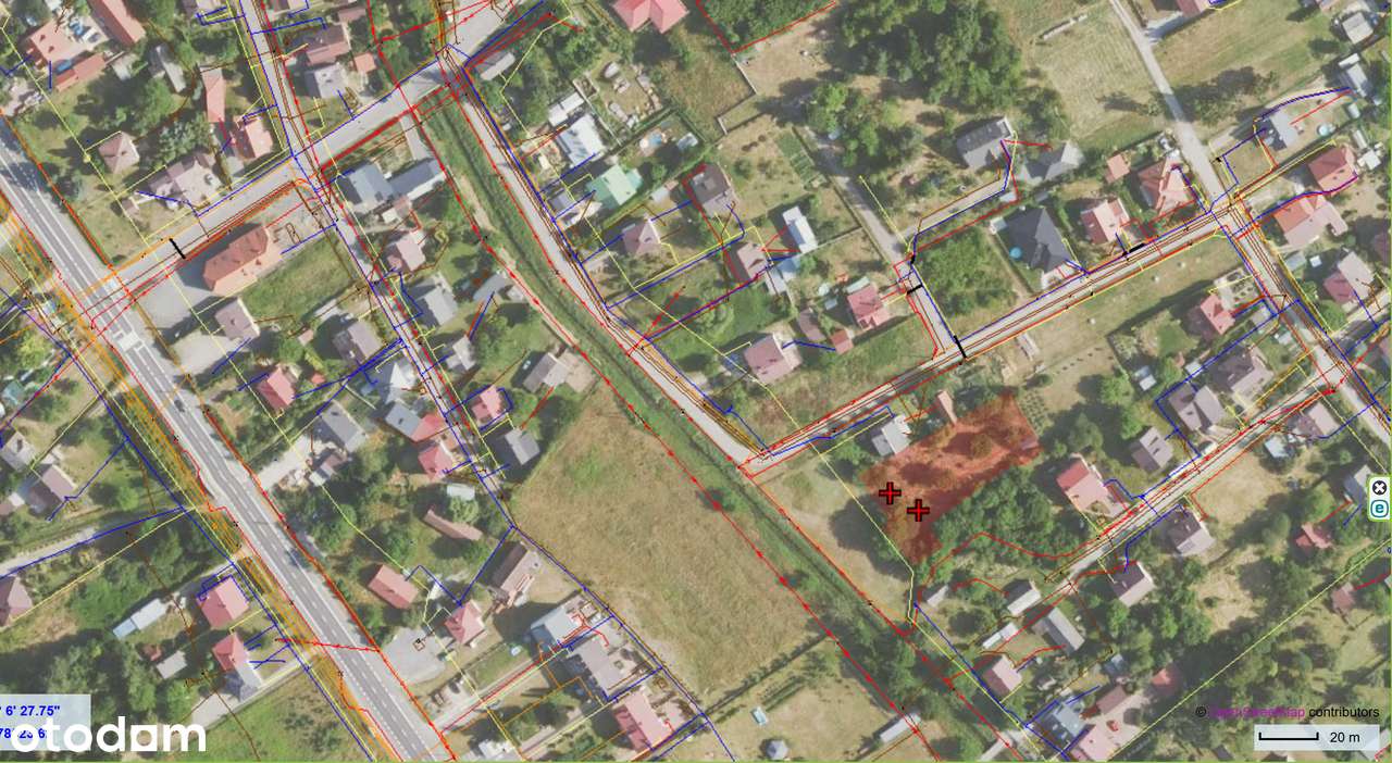 Działka budowlana 1600 m2 , Nisko Malce-3