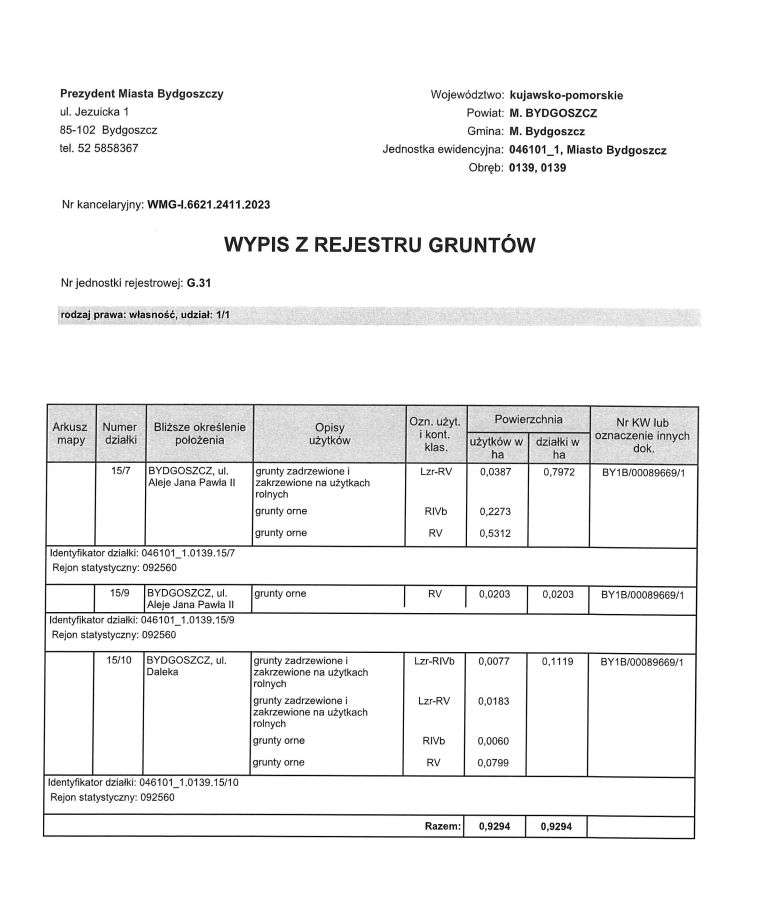 działka inwestycyjna/Jana Pawła II/Lotnisko - Pełny obrazek: 4/7