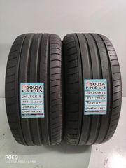 2 pneus semi novos 245/50/18 Dunlop RFT - Oferta dos Portes