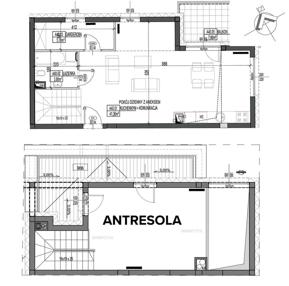 GREEN PARK A40 z Antresolą, Łomża ul. Ks. Stanisława - Pełny obrazek: 3/10