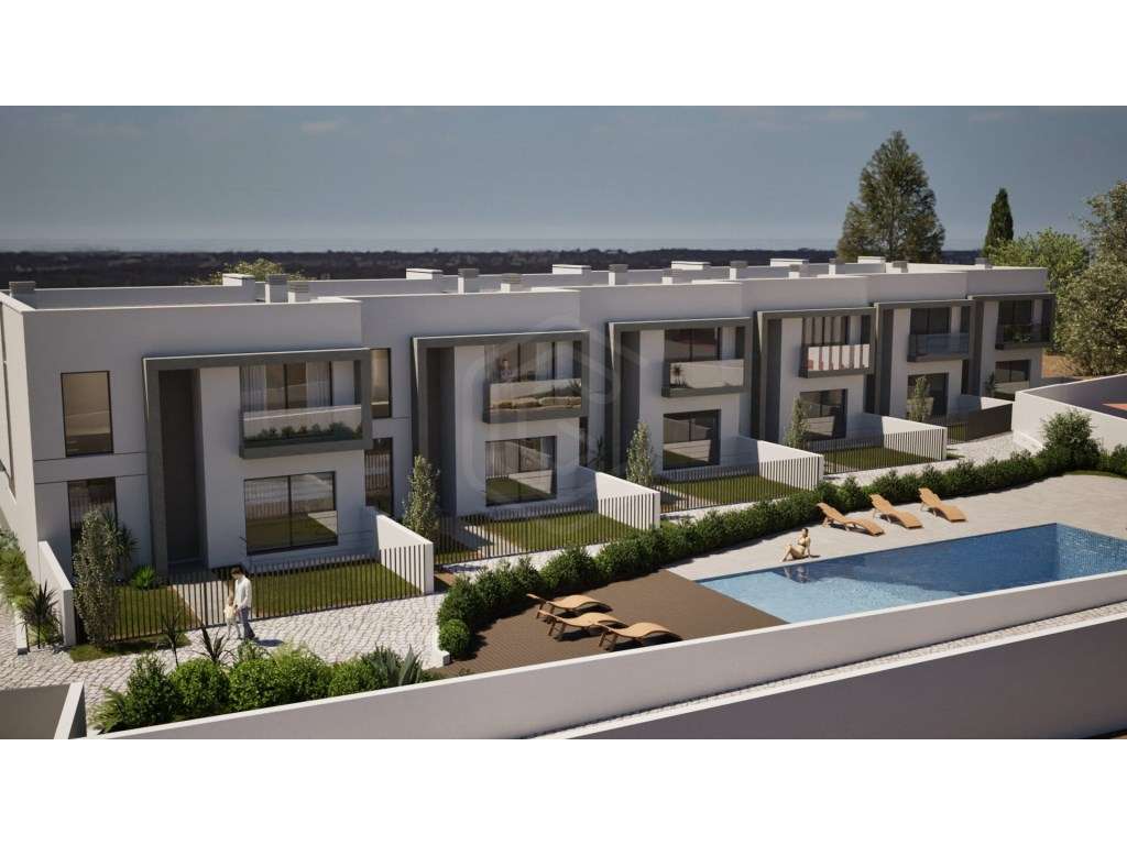 Moradias T4 em Banda em Zona Tranquila de Boliqueime, Algarve - Grande imagem: 3/20