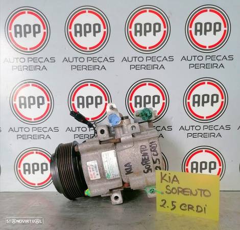 Compressor ar Kia Sorento 2007 2.5 CRDI referência 97701-3E350. - 1