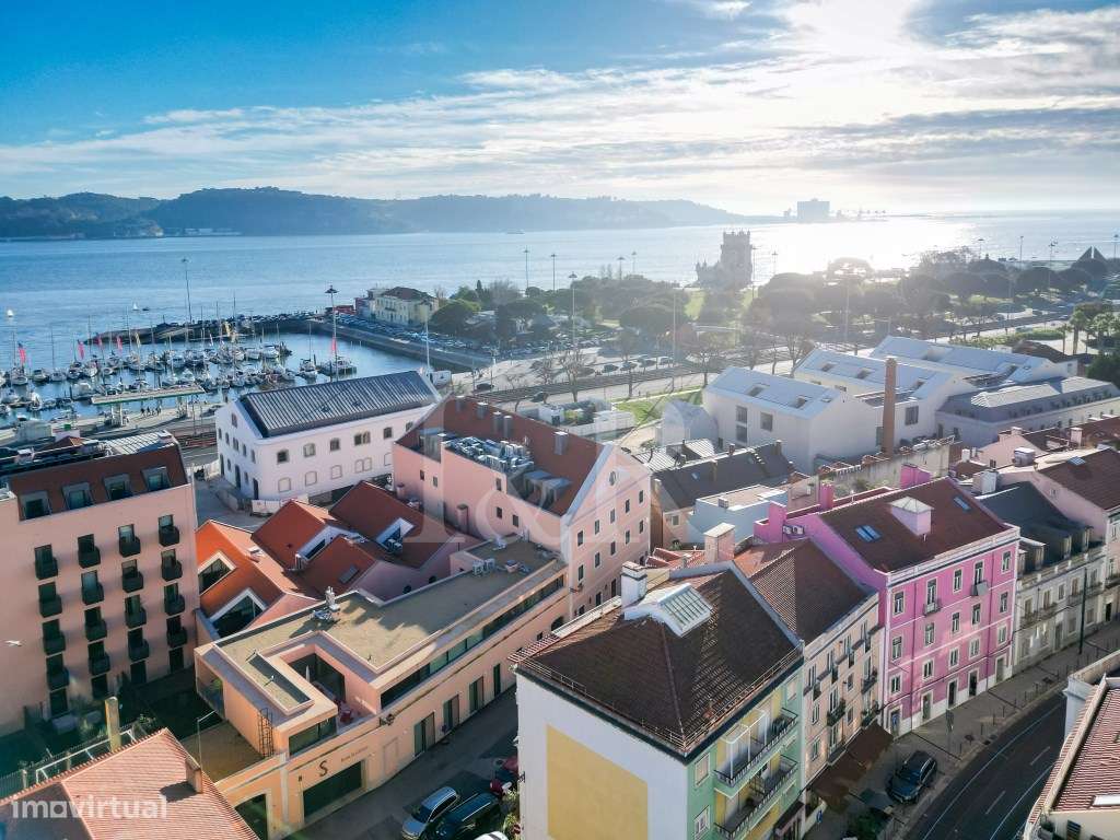 Apartamento T4 duplex com dois terraços e piscina em Belém-47