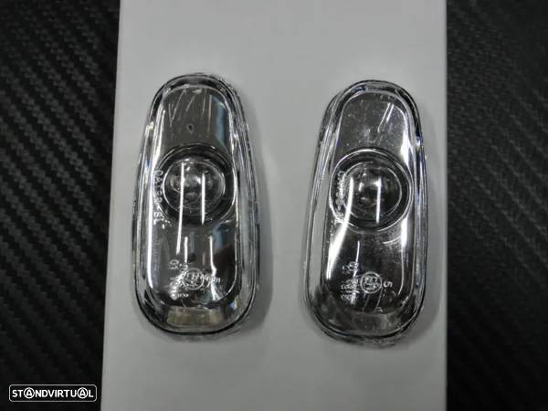 Piscas laterais / faróis / farolins para Opel astra G, Zafira A, Frontera B fundo preto ou em cristal - 7