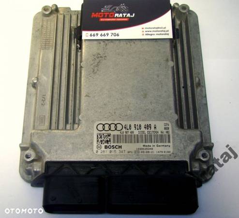 KOMPUTER AUDI Q7 0281015347 4L0910409A EDC17CP24 - 1