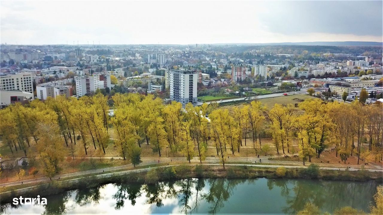 3 camere Landmark Tower Pitesti vedere panoramica parc Lunca Argesului