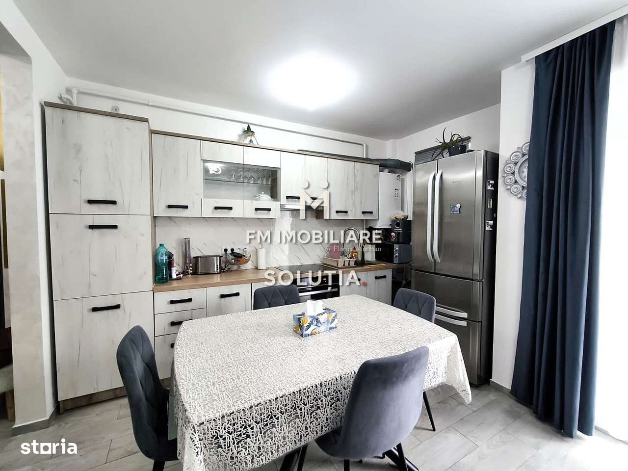 Apartament 2 camere, semidecomandat, loc de parcare, bloc nou! - Imagine principală: 5/13