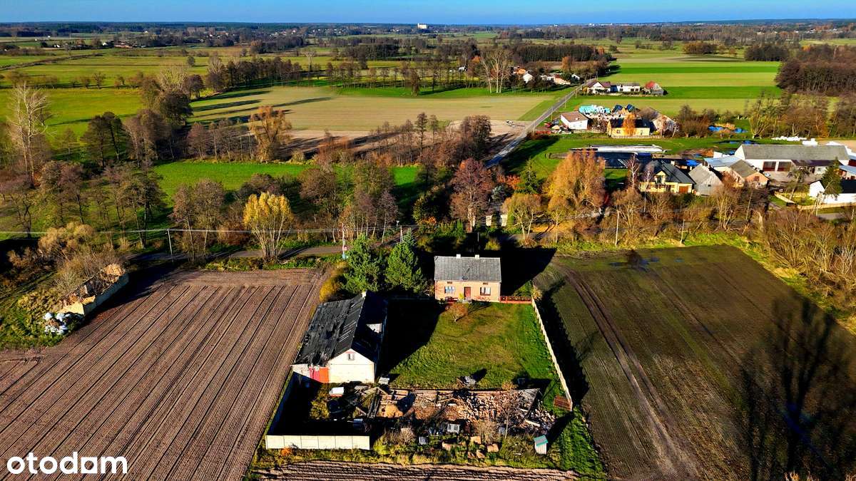 Dom z potencjałem na dużej działce–Nowy Pudłów, blisko Poddębic-0