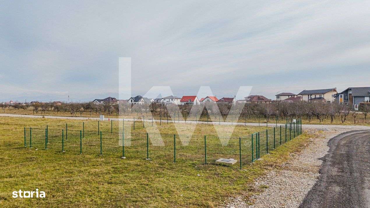 Teren Intravilan Cu Toate Utilitatile - Harman - 0% COMISION! - Imagine principală: 3/10